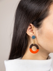 Boucles d'oreilles Tresse