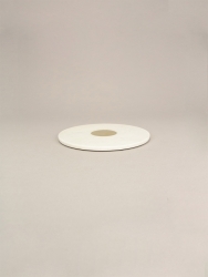 Dessous de plat Centaure laiton en marbre blanc