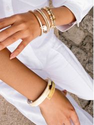 Ruban round bracelet