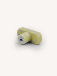 Patère diamant ovale jade