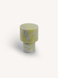 Patère cylindre jade