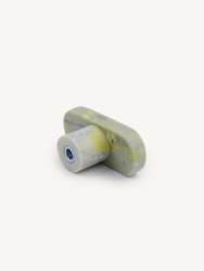 Patère ovale jade