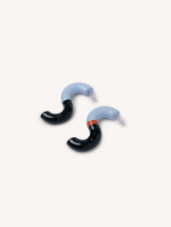 Boucles d'oreilles Vertige bleu