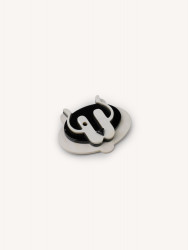 Broche Tigre naturel