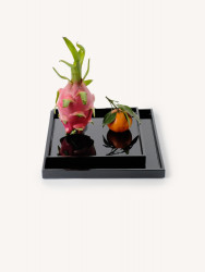 Plateau carré Essence de Minuit, taille M