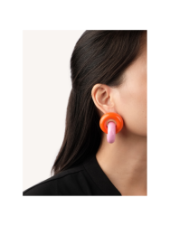 Boucles d'oreilles double rond - Duo