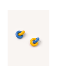 Double circle earrings - Duo