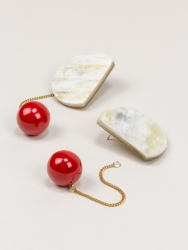 Boucles d'oreilles Gong