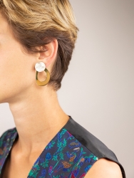 Boucles d'oreilles Cloche